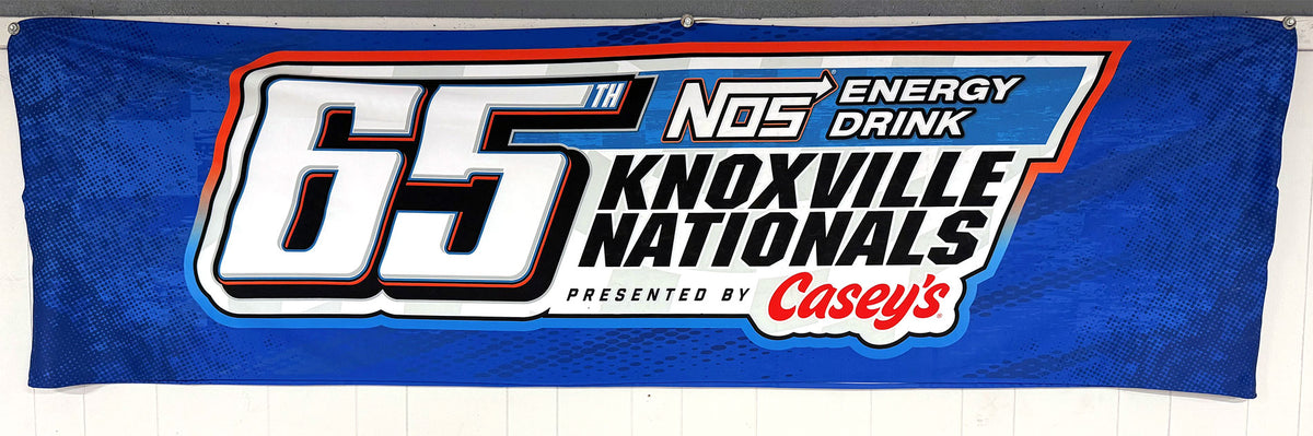 65th Knoxville Nationals Bike Rack Barrier Cover