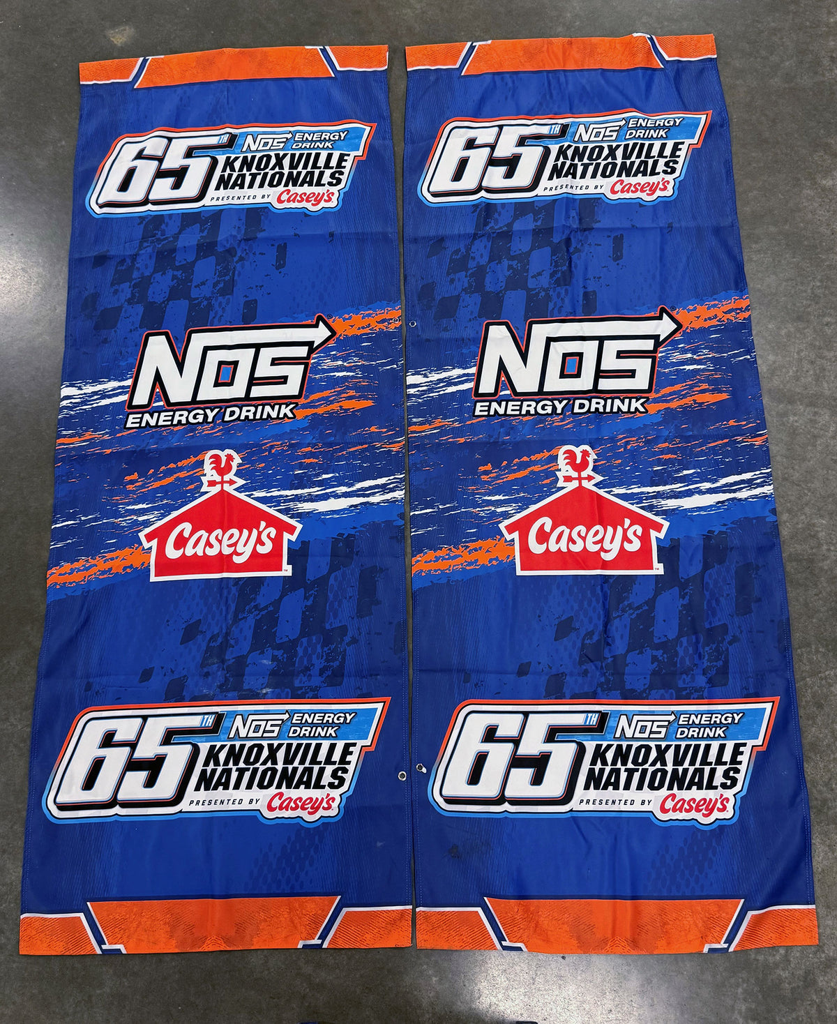 65th NOS Energy Drink Knoxville Nationals Driver Intro Curtains