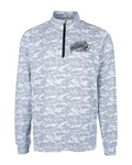 Cutter & Buck Traverse Stretch Eco Camo Print Quarter Zip Mens Pullover