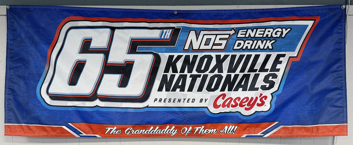 65th Knoxville Nationals Double-Sided Banner