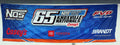 65th NOS Energy Drink Knoxville Nationals Banner with Sponsors