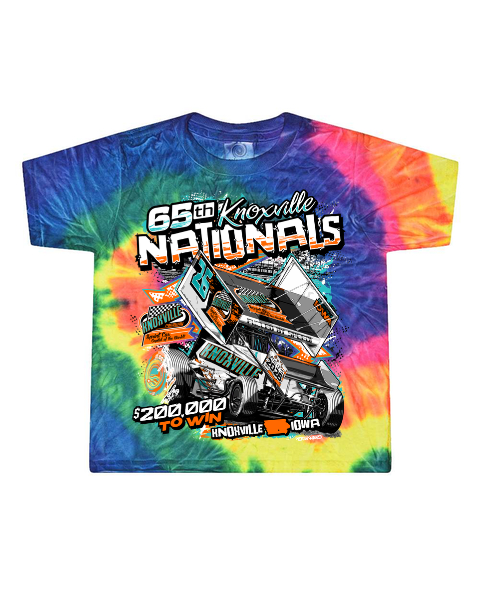 65th Toddler Tie-Dyed T-Shirt - 1160