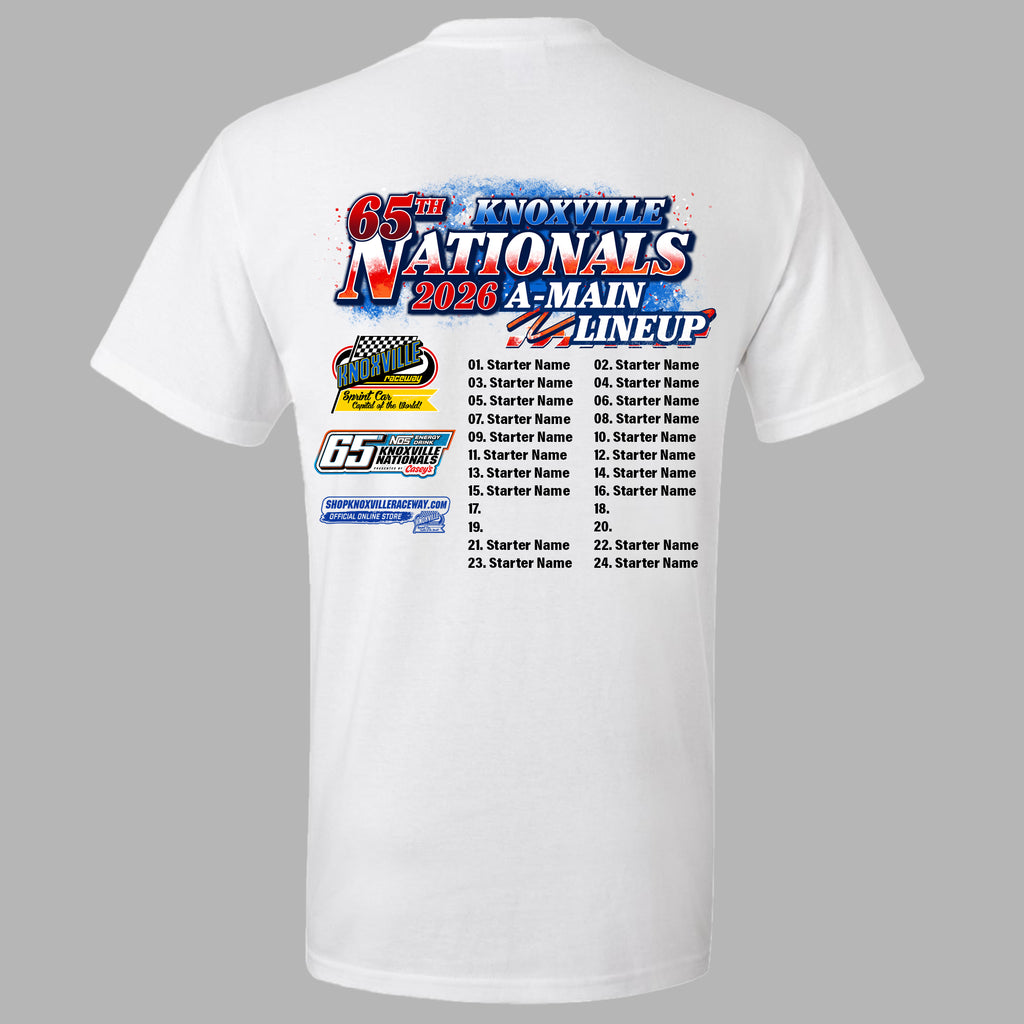 **Pre-Order** 65th Knoxville Nationals Starting Lineup T-Shirt