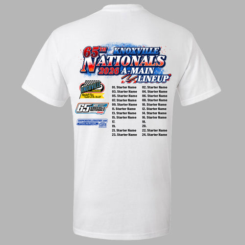**Pre-Order** 65th Knoxville Nationals Starting Lineup T-Shirt
