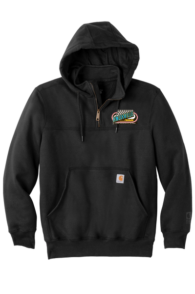 Carhartt Rain Defender Paxton Heavyweight Hooded Zip Mock Sweatshirt CT100617