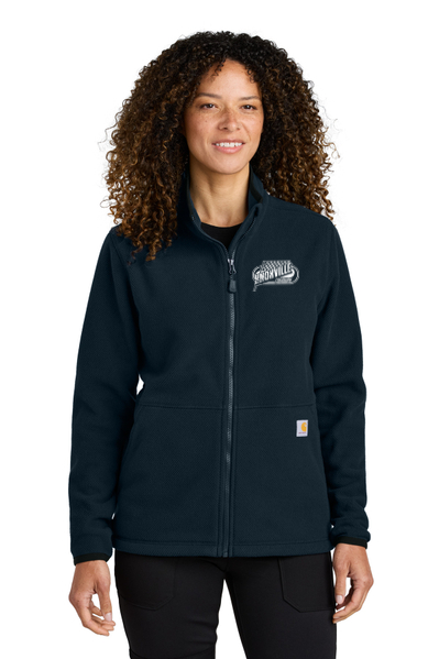 Carhartt Women's Textured Full-Zip Fleece Jacket CT106419