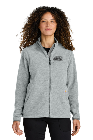 Carhartt Women's Textured Full-Zip Fleece Jacket CT106419