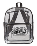 Liberty Bags Large 17" Heavy Duty Clear Backpack