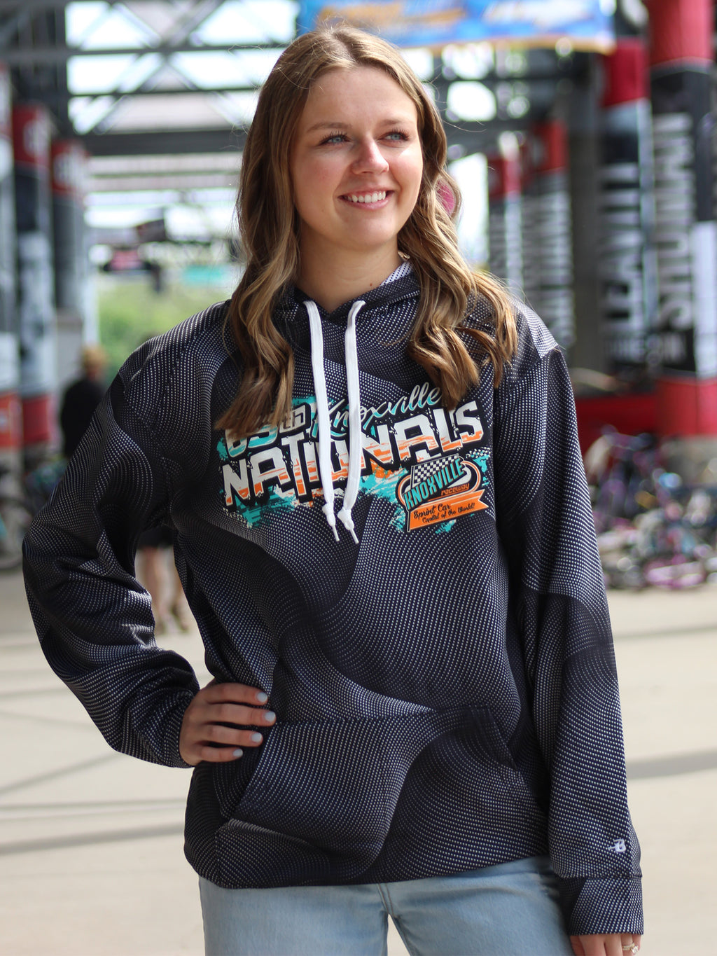 65th Knoxville Nationals Warp Fleece Hoodie